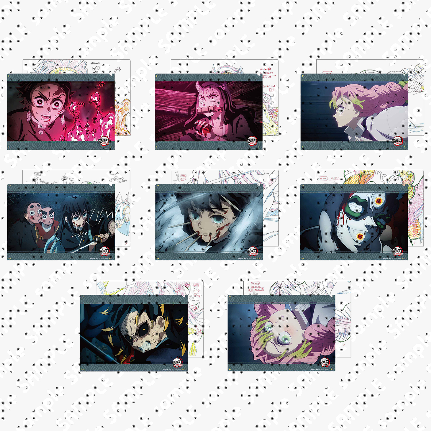 レイヤードA4クリアファイル